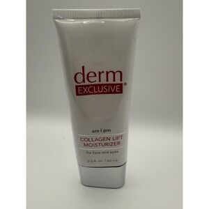 NEW - Derm Exclusive AM/PM Collagen Lift Face & Eyes - 2.0 fl oz / 60 ml -SEALED